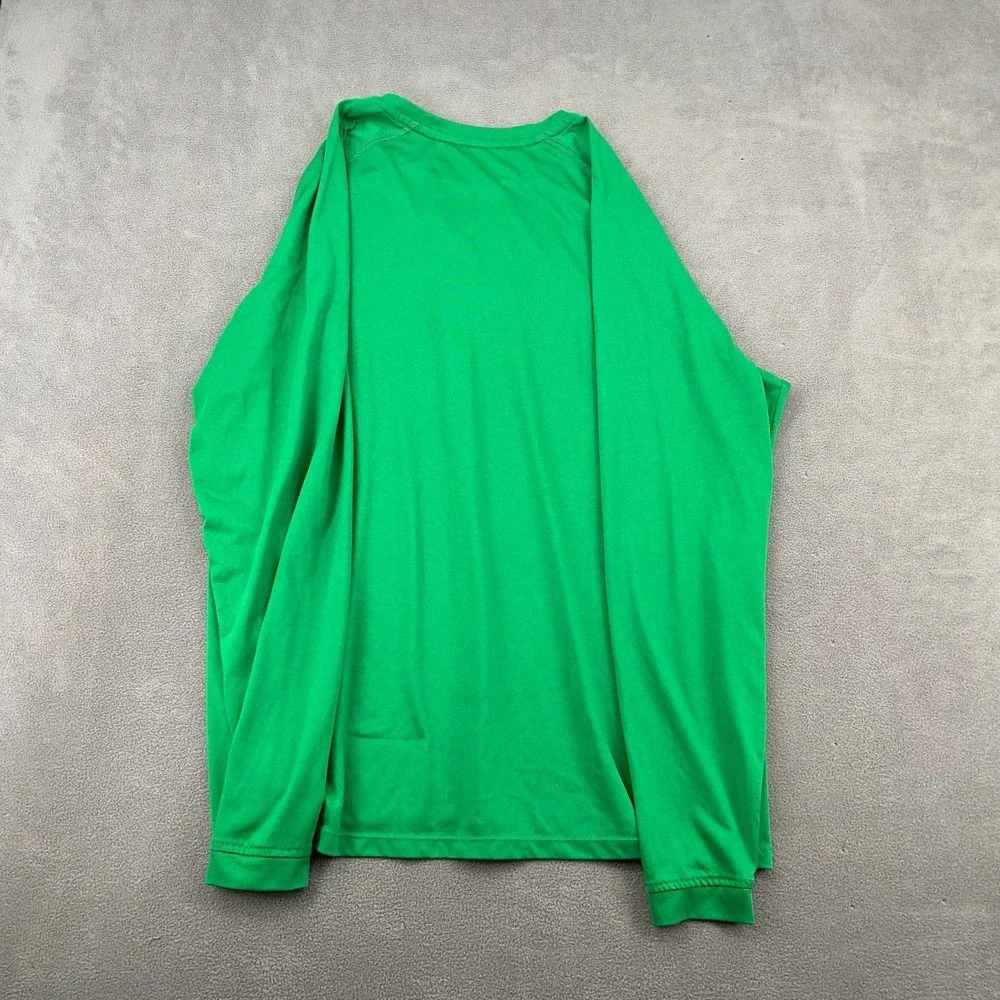Utah‎ Valley Wolverines Shirt Men's 2XL Green Adidas Climalite NCAA Basketball